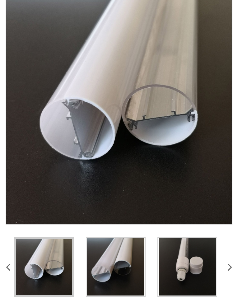 LED Tube περίβλημα με βαθμολογία επιβραδυντικής φλόγας V0 και EN45545-2