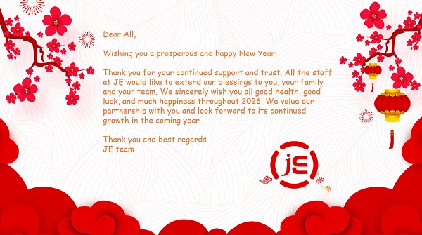 Θερμές Ευχές για το Νέο Έτος - Από JE