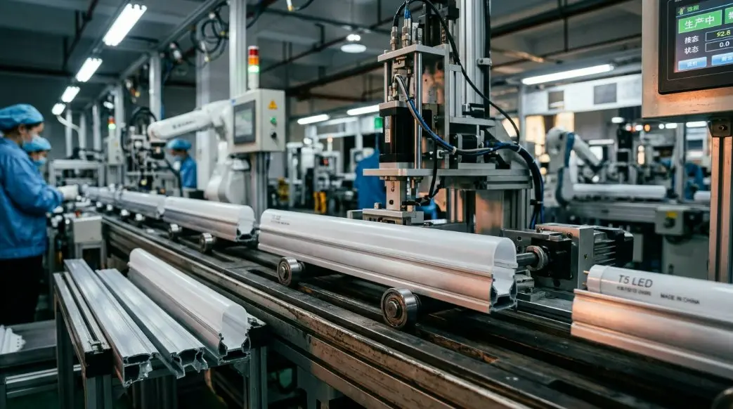 Premier T5 LED Tube Housing Factory της Κίνας: Ο οδηγός 2026 για τη συμμόρφωση με τον οικολογικό σχεδιασμό και την αυτοματοποιημένη προσαρμοσμένη προμήθεια